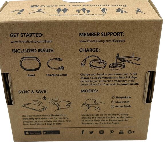 Activity Tracker Pivotal Living Band - Bluetooth Activity + Sleep Wristband - Picture 7 of 16